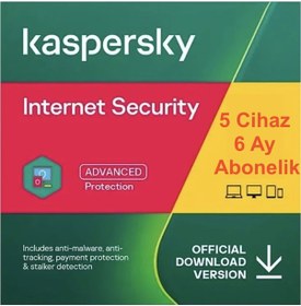 Resim Kaspersky İnternet Security 5 Cihaz 6 Ay Dijital Abonelik 