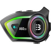 Resim Deanb A602X IP67 Su Geçirmez Rgb Işıklı Wireless Motor Motosiklet İnterkom 