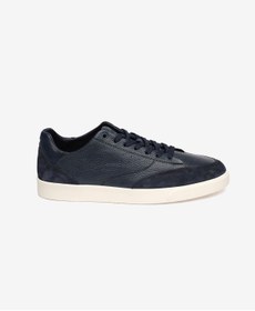Resim Greyder Erkek Lacivert Hakiki Deri Sneaker Ayakkabı 5Y1CA64676 
