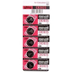Resim CR2025 3V Lityum Düğme Pil 5&aposli Paket 