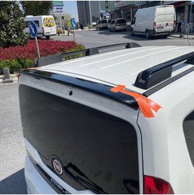 Resim xtuning trakya FİAT DOBLO 2011-2023 PARLAK SİYAH SPOİLER-SPOYLER (D3 İLE D4 KASAYA UYUMLU) 