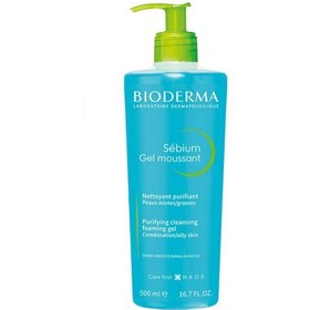 Resim Bioderma Sebium Foaming Gel Yüz Temizleme Jeli 500 ml 