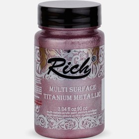 Resim Rich Multi Tıtanıum Metalik Toz Pembe 90 cc 