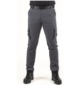 Resim Erkek Taktik Outdoor Kargo Pantolon Suya Dayanıklı, Esnek Ve Çok Cepli Füme Renk Antrasit 