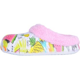 Resim Gezer 14501 Beyaz Kız Çocuk Düz Terlik Beyaz 