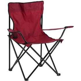 Resim Global Basıc Kamp Sandalyesi Kırmızı 
