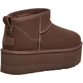 Resim UGG Classic Ultra Mini Platform Kadın Koyu Kahverengi Bot 