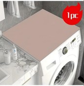 Resim Chenkestoreone Pembe 1 Adet Kaymaz Toz Geçirmez Çamaşır Makinesi Üstü Kapak 