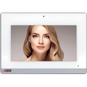 Resim Audıo 001196 Bus Plus 10.1" Görüntülü Diafon Dokunmatik Ekranlı Alarmlı Hafızalı Beyaz İlave Set 