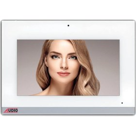 Resim Audıo 001196 Bus Plus 10.1" Görüntülü Diafon Dokunmatik Ekranlı Alarmlı Hafızalı Beyaz İlave Set 