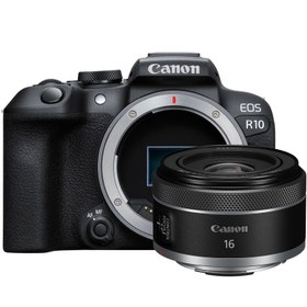 Resim Canon EOS R10 Body + RF 16mm f/2.8 STM Lens 