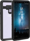 Resim Samsung Galaxy Uyumlu Note 9 Kılıf Su Ve Toz Geçirmez 360 Tam Koruma Shockproof Kapak 