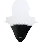 Resim GP Kompozit Honda PCX 125 / 150 2021-2024 Uyumlu Elcikli Ön Cam Şeffaf 78 cm 