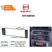 Resim Seat Ve Audi A3 Teyp Çerçevesi 2000-2003 Modellere Uyumludur 