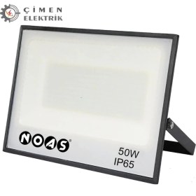 Resim Noas YL70 0050 50W Ultra Slim LED Projektör 6500K Beyaz Işık 