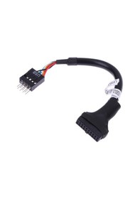 Resim 5026 9 Pin Usb 2.0 Dişi 19 Pin Usb 3.0 Erkek Çevirici Dönüştürücü 