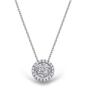 Resim EnginGold 0.22ct Pırlanta Kolye 