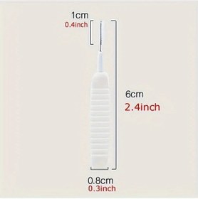 Resim Gaojunshop01 Beyaz Ultra İnce Çok Amaçlı Toz Temizleme Seti Şarj Hoparlör Duş Başlığı İçin 