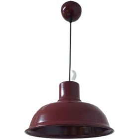 Resim Rys Retro Metal Bordo Dekoratif Ruktik Tekli Sarkıt Kafe Mutfak A (536633078) 