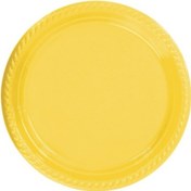 Resim Parti Aksesuar Sarı Plastik Tabak 22 Cm 25Li (549398625) 