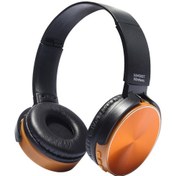 Resim Kosona 450bt Kulaküstü Bluetooth Kulaklık, Mikrofonlu konuşma, Hi-fi Derin Bas, Stereo Ses, Telefon-bilgisayar Uyumlu, Altın Renk 