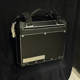 Resim Bmw Alüminyum Yan Çanta 2006-2013 Mat Siyah Kaplama 