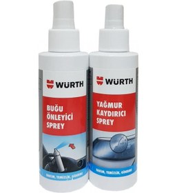 Resim Würth Buğu Önleyici + Yağmur Kaydırıcı Sprey 150 Ml 