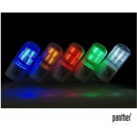 Resim Panther Pt-102 Gece Lambası Çok Renkli 