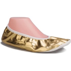 Resim Pisi Altın/dore Pisi Pisi Bale Dans Gösteri Ayakkabısı 