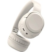 Resim Buff BF25 Bluetooth 5.3 Mikrofonlu Kulaküstü Kablosuz Kulaklık 35 Saat Çalma Süresi Bej 