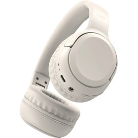 Resim Buff BF25 Bluetooth 5.3 Mikrofonlu Kulaküstü Kablosuz Kulaklık 35 Saat Çalma Süresi Bej 