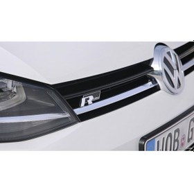 Resim Vw golf 7 mk7 rline ön panjur ızgara krom şeritli 2012+ 