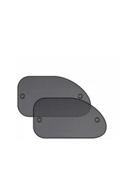 Resim Coofbe Vantuzlu Araç Yan Cam Güneşlik 2Adet Set Adet 38x65cm Oto 