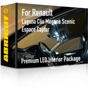 Resim ABRIGHT LED İç Aydınlatma Paketi for RENAULT Laguna Clio Megane Scenic Espace Captur için - Premium 12V Araba İç Aydınlatma Yükseltmesi, Kolay Kurulum, Pil Gerektirmez, Araba İç Aydınlatma Kiti | Modern Araba Aydınlatması | Dize Işıkları, LED Işıklar Araba İçin 