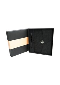Resim Kişiye Özel Defter Ve Kalem Seti Özel Ambalaj Kdf78896567 Siyah 