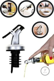 Resim Yayke Kapaklı Şişe Aparatı Yağdanlık Kapağı ( 6 Adet ) 