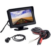 Resim Geeksen 5'' Tft-lcd Geri Vites Kamerası Araç Arka Görüş Yedekleme Geri Vites Sistemi + Kamyonet Kamyonet İçi 