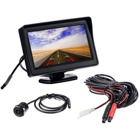 Resim Geeksen 5'' Tft-lcd Geri Vites Kamerası Araç Arka Görüş Yedekleme Geri Vites Sistemi + Kamyonet Kamyonet İçi 