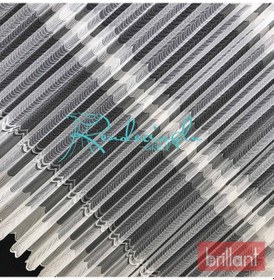 Resim Tül Perde Brillant Sedef Sim Işlmeli Spor Model Gurz 00U43959.802 Ekru 