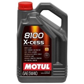 Resim Motul 8100 X-cess 5w40 4 Litre 