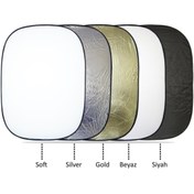 Resim HLYPRO 150x200 cm 5 In 1 Reflektör 5 Farklı Reflektör 