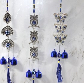 Resim River World Seri At Nazar Boncuğu Çan Metal 