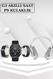Resim teknodayım Yeni Nesil Sesli Görüşme Akıllı Saat ve Powerbank Çoklu Şarj Girişli Bluetooth Kulaklık Nabız Ölçer 