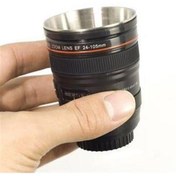 Resim Genel Markalar Dekoratif Kamera Lens Görünümlü Içi Çelik Mini Shot Bardak 2 Adet 