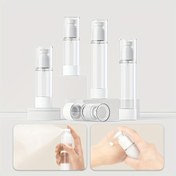 Resim Airless Pompa Şişesi, Kapasite 0.5oz/1oz/1.7oz Püskürtme Şişesi Vakum Kozmetik Seyahat Konteyneri - Makyaj Fondötenleri, Serumlar Ve Kremler Için Doldurulabilir Küçük Pompa Şişesi - Hafif Şok Ve Sızdırmaz Seyahat Pompa Şişesi 15mL/30mL/50mL 