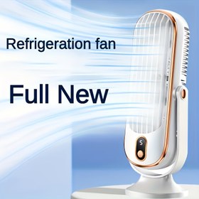 Resim Masaüstü Fanı 2025 Yeni Yükseltme Büyük Pil Çift Motorlu Taşınabilir Moda Masaüstü Fanı, Küçük Ev Masaüstü Rüzgarı, 720° Çevre Üfleyici ile 5 Hızlı Soğutma Fanı, Ofis, Seyahat, Kamp, Açık Hava RV Taşınabilir USB Fanı, Noel ve Sevgililer Günü Hediyesi 