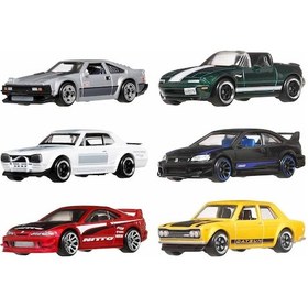 Resim JBY77 Hot Wheels Japon Temalı Çoklu Arabalar 