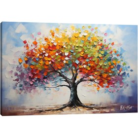 Resim Suluboya Ağacı - 120x80 ( Çok Satan ) 