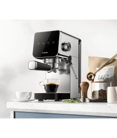 Resim Xiaomi Yarı Otomatik Espresso Makinesi 62204 Güçlü İçecek Türü Espresso Hazırlama 