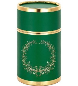 Resim Özel Silindir Kutulu Seccade Seti Yeşil 